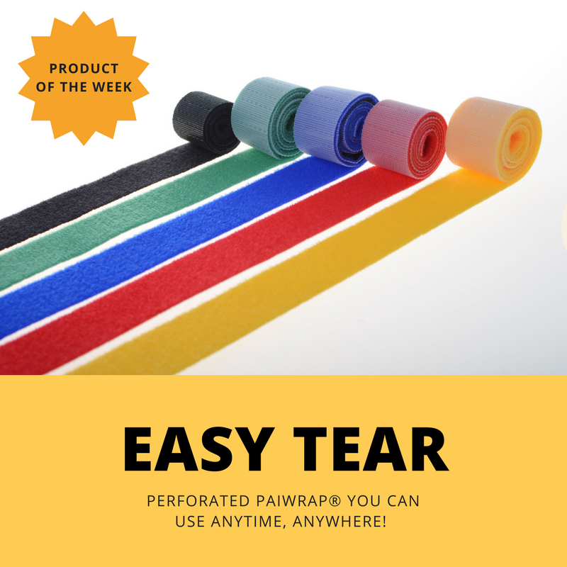 Paiwrap Easy Tear fastener