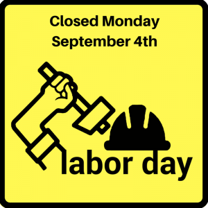 Labor Day Notice
