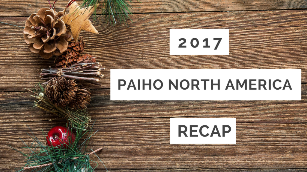 2017 Paiho North America Recap