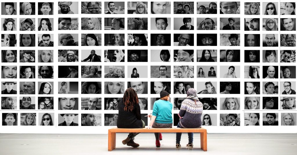 People At Photography Exhibit