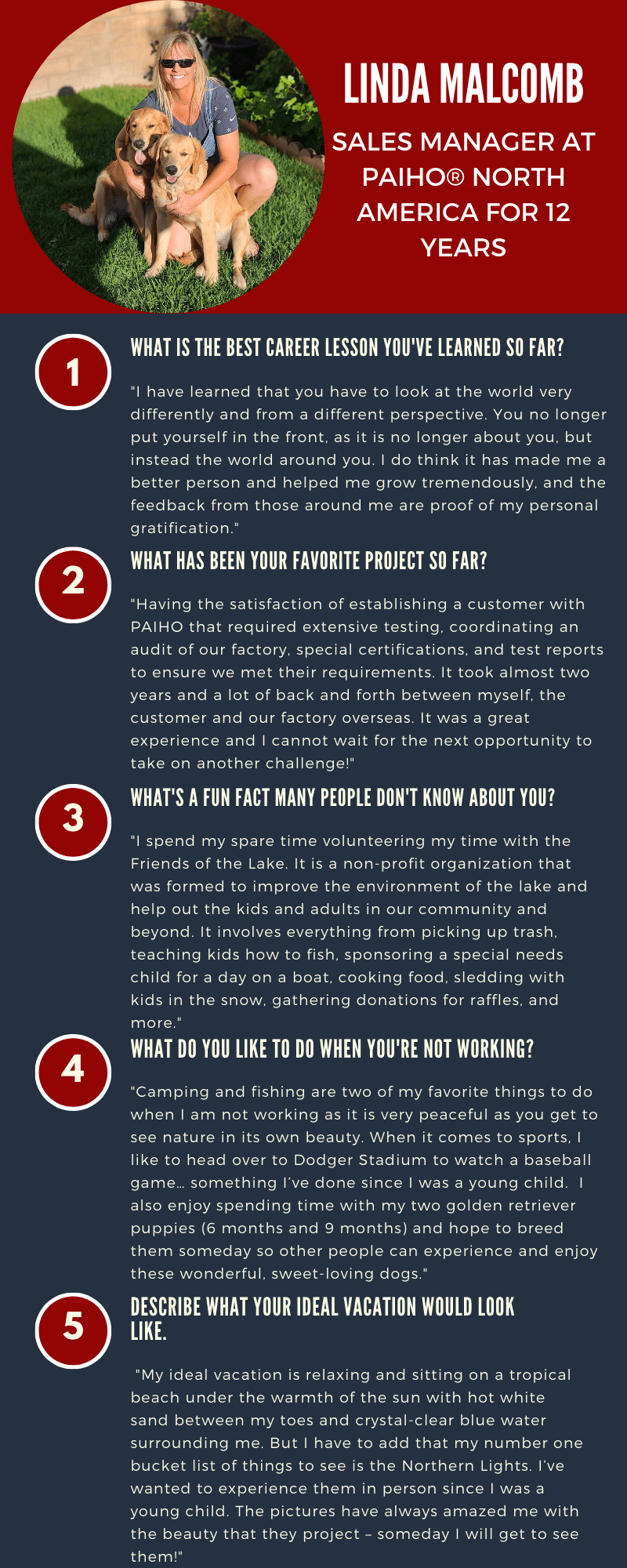 National American Business Women's Day PAIHO North America