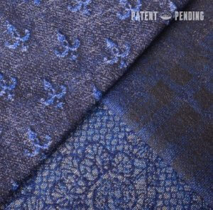 denim jacquard woven fabric